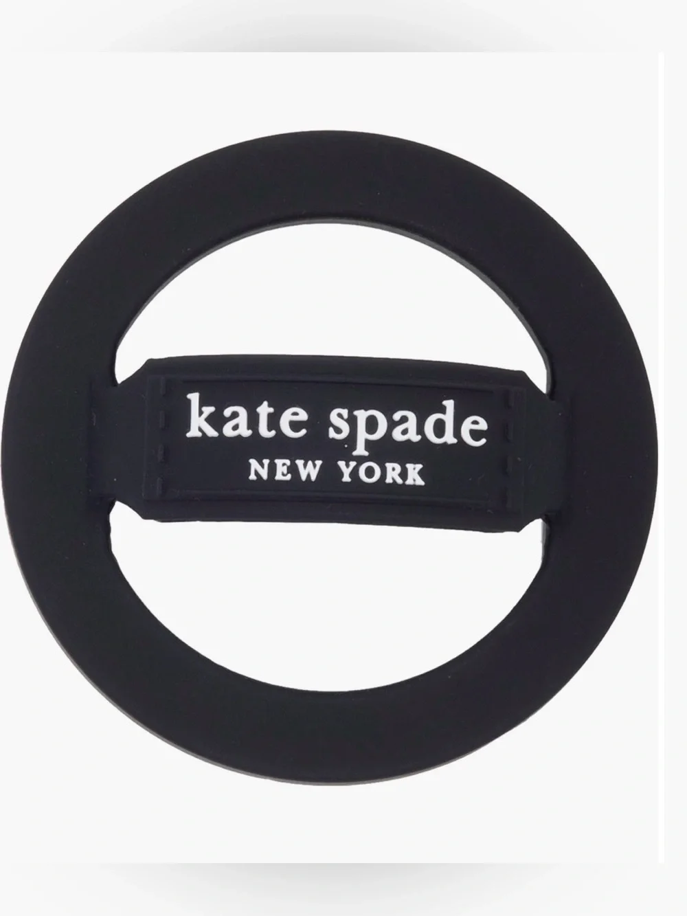 Kate Spade Black Magnetic Loop Grip
